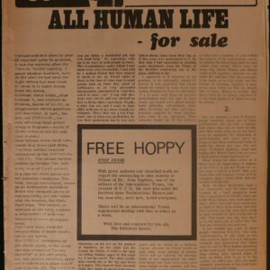 International Times, "Free Hoppy", N°14, 2 Juin 1967, UK, 46,5 x 30 cm
